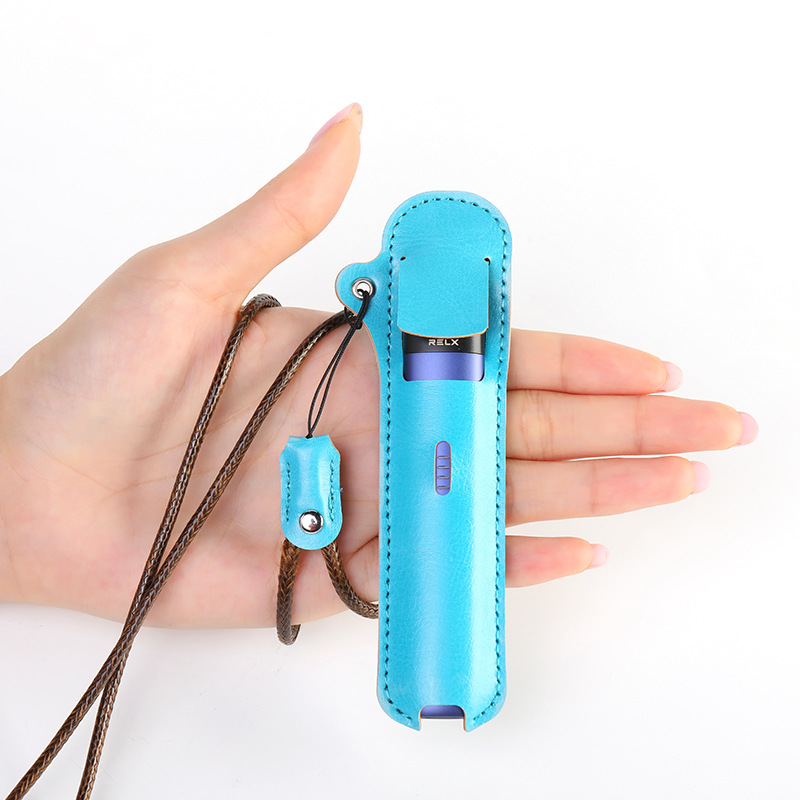 适用relx悦刻幻影烟皮套全包防尘磁吸式relx1234/5代幻影保护套