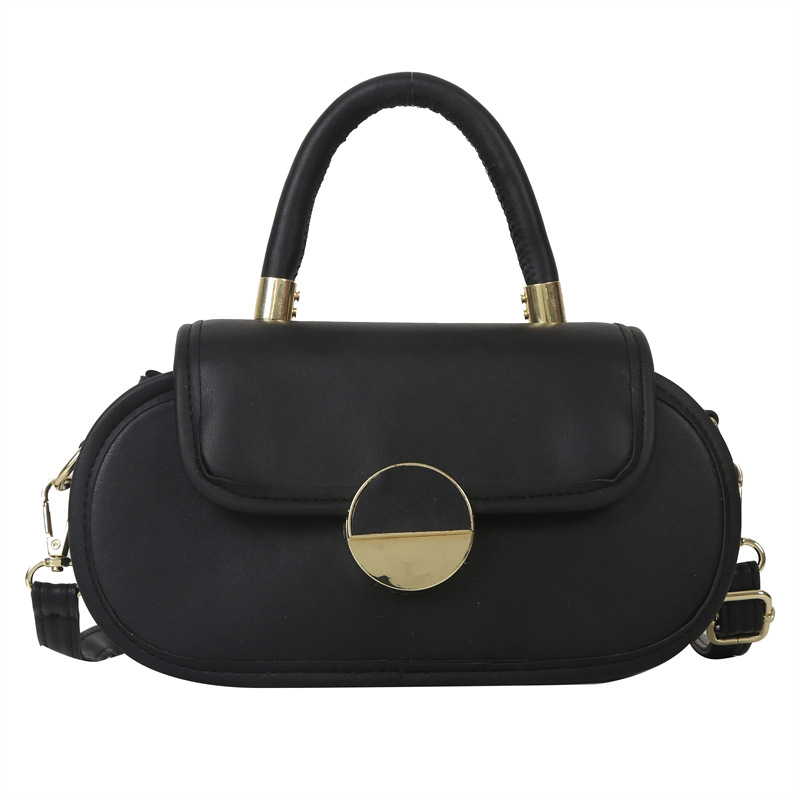 High-End Contrast Color Handbag Fashion Shoulder Crossbody Small Square Bag