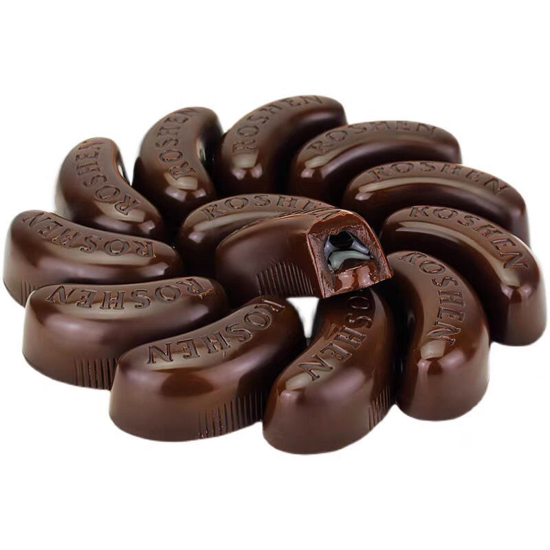 俄罗斯酒心流心巧克力朗姆酒夹心黑巧克力美食精美礼盒装食品酒水