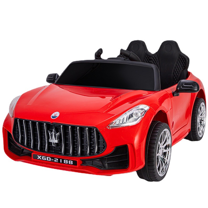 Pierce Stroller Children's Electric Car Portable Baby Electric Toy Car Remote Control Four-Wheeled Electric Car Simulation