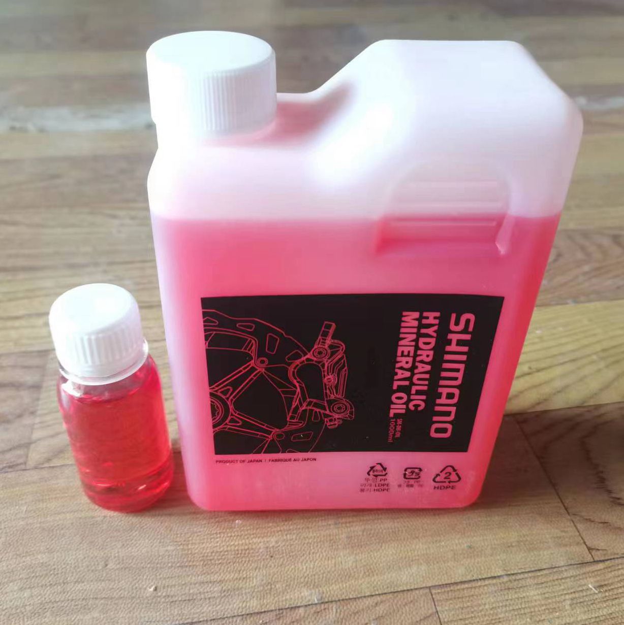 喜玛诺刹车油山地车自行车油刹维修保养矿物油自行车碟刹刹车油