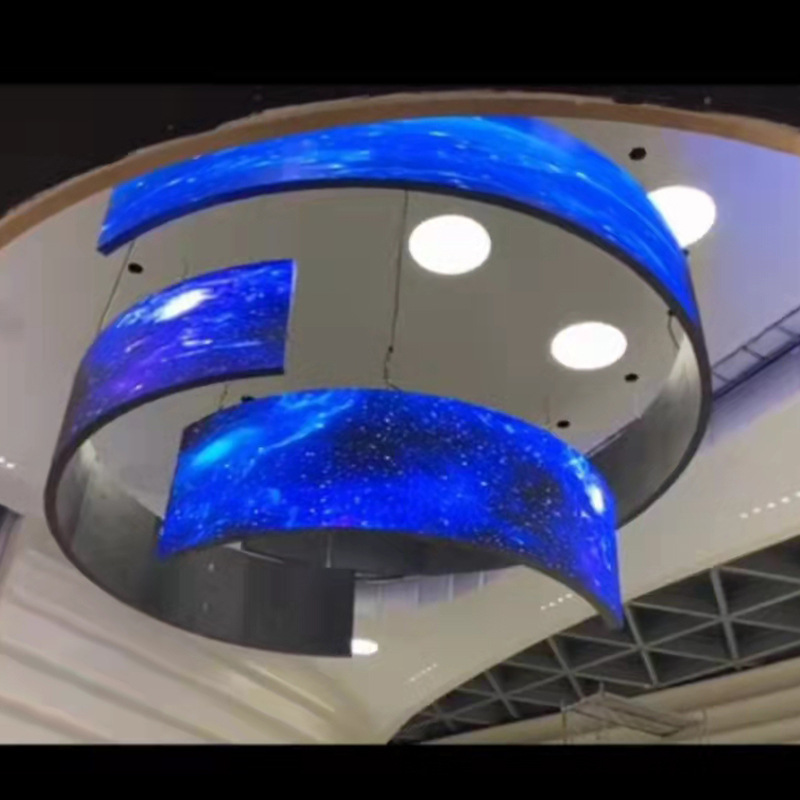 91 全彩led柔性屏 全彩led显示屏