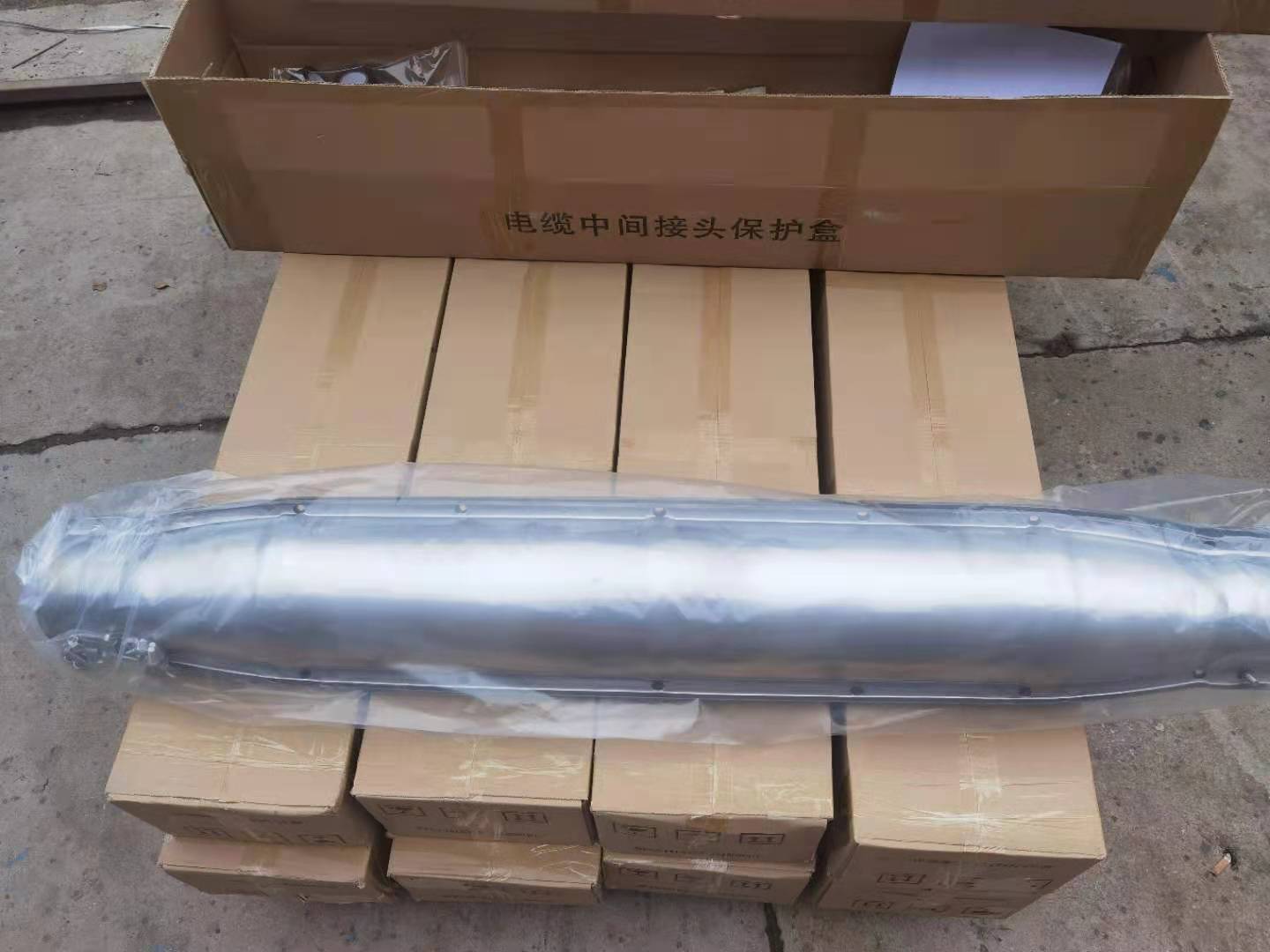 不锈钢中间接头防爆盒 1400*200 不锈钢保护盒