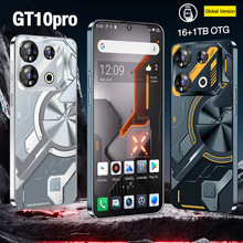 GT10 Pro跨境爆款6+128内存智能手机6.8高清屏厂家直发外贸安卓4G