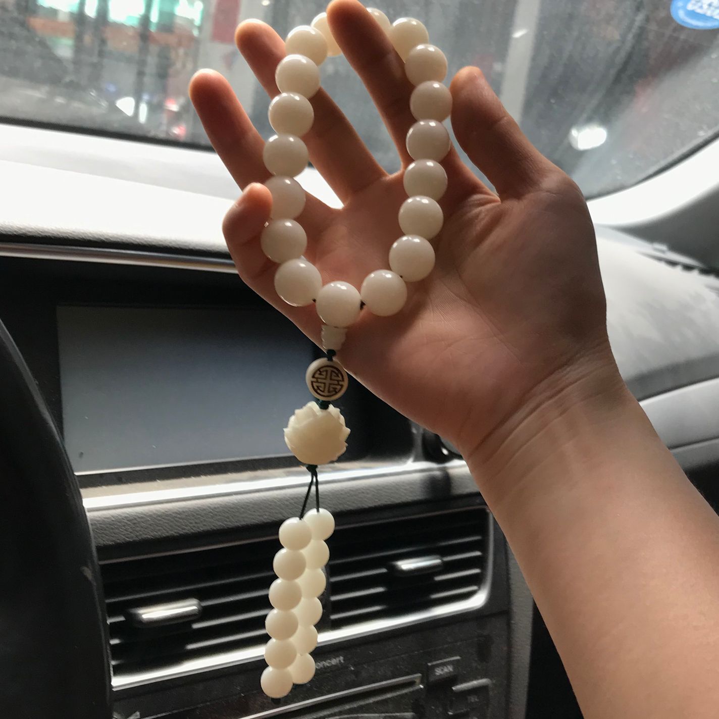 Live Broadcast Supply Bodhi Root round Beads Bracelet 18 Seeds Bodhi Rosary Beads Bodhi Root Lotus