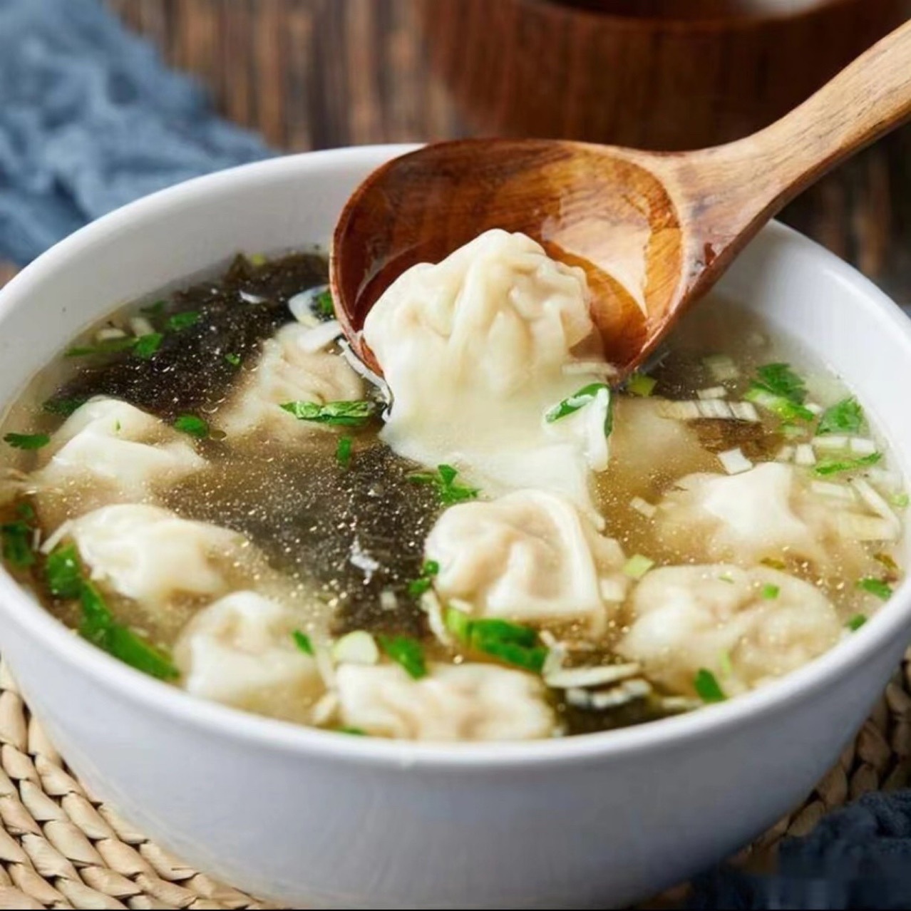 馄饨汤料包早餐店商用云吞调味料袋装冲泡即食家用紫菜馄饨汤料包