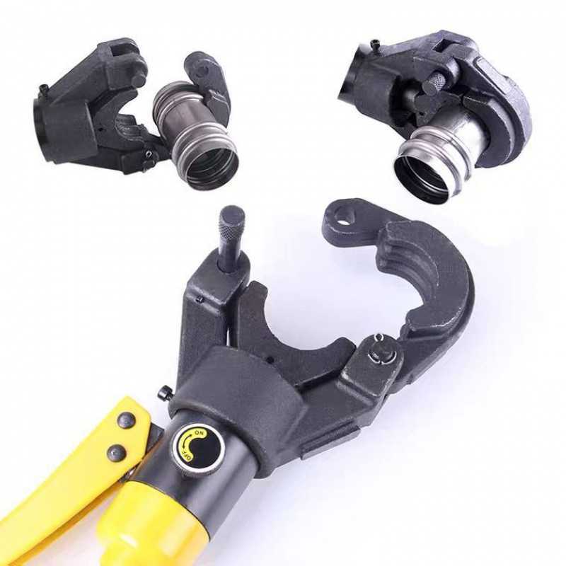 液压压管钳 50 54 57 60声测管压接钳 管子钳 高压声测管钳