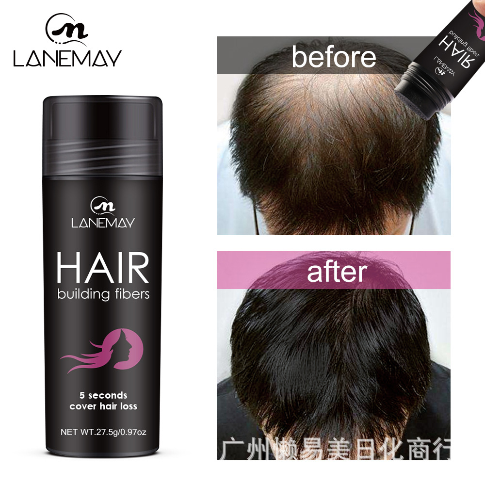 头发纤维粉密发粉hair fibers浓密头发增密粉补发际线填充粉