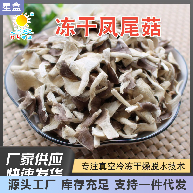 冻干凤尾菇fd秀珍菇冻干脱水蔬菜冲泡即食户外方便宿舍菌菇菜55克