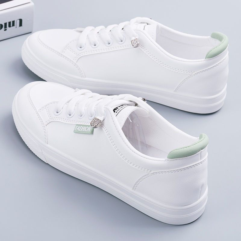 White Shoes Women's Breathable Casual Flat Shoes for Spring and Summer 2023 New All-Matching Women's Shoes Korean Style Mesh Surface