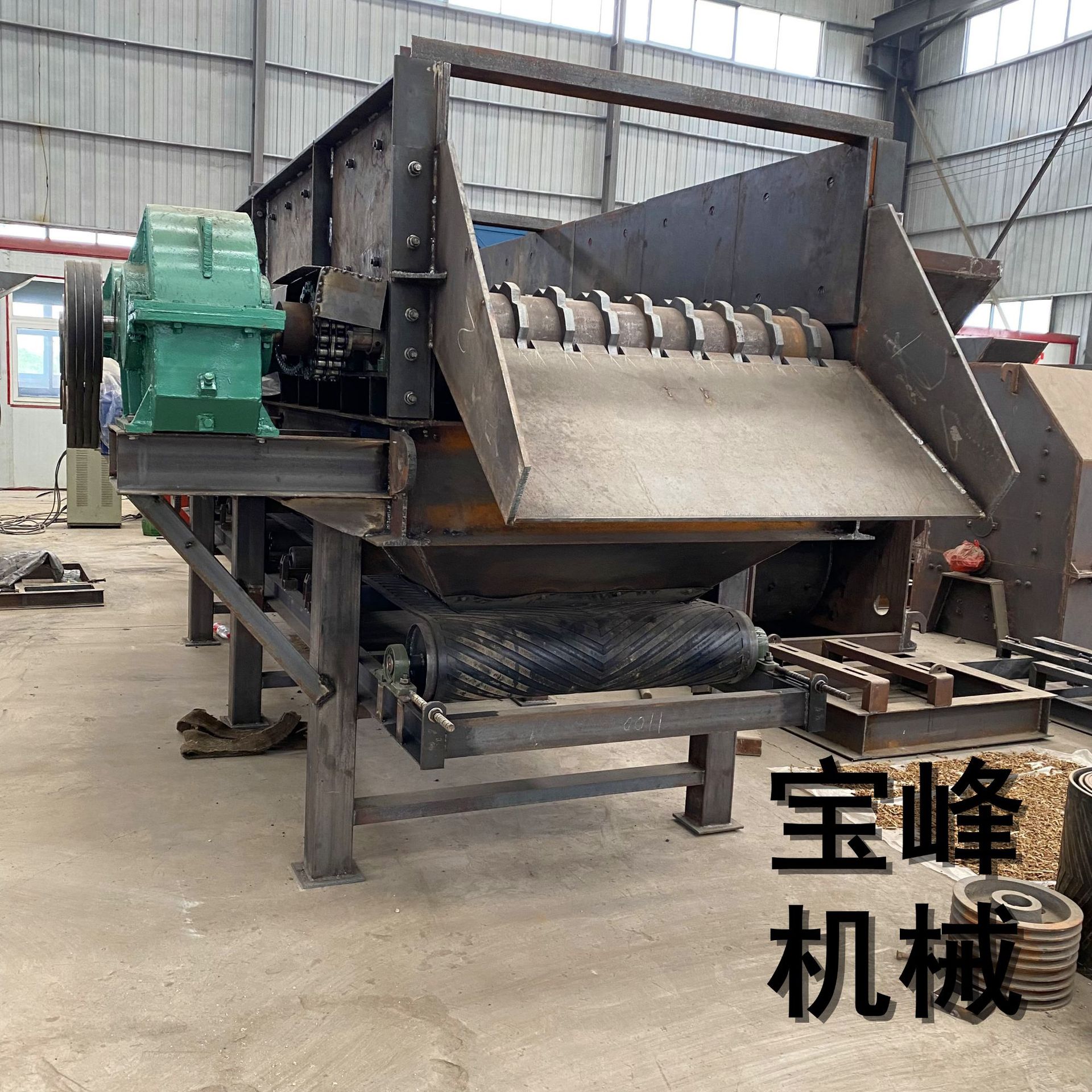 黏土鹅卵石大型泥石分离机 联动滚轴筛建筑垃圾分拣机 沙土撒选机