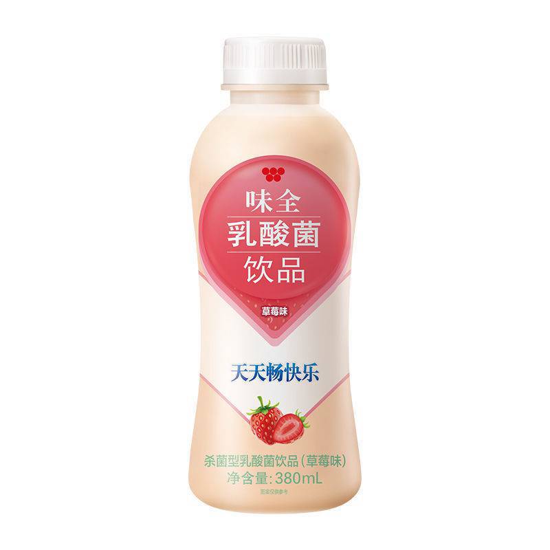 康师傅味全乳酸菌原味380ml*10瓶含乳饮料早餐奶牛奶饮品批发包邮