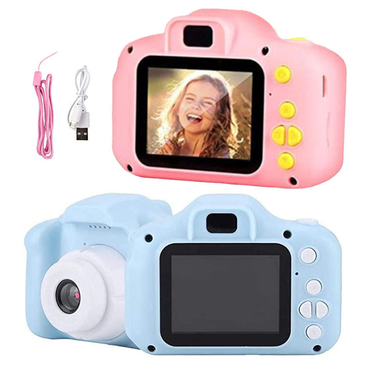 Factory Wholesale X2 HD Mini Digital Camera Can Be Photo-Taking and Filming Small SLR Gift Toy Children's Camera