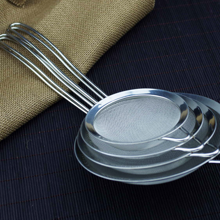 厂家sus304不锈钢厨房大漏勺豆浆过滤果汁网漏厨房用品家用油网