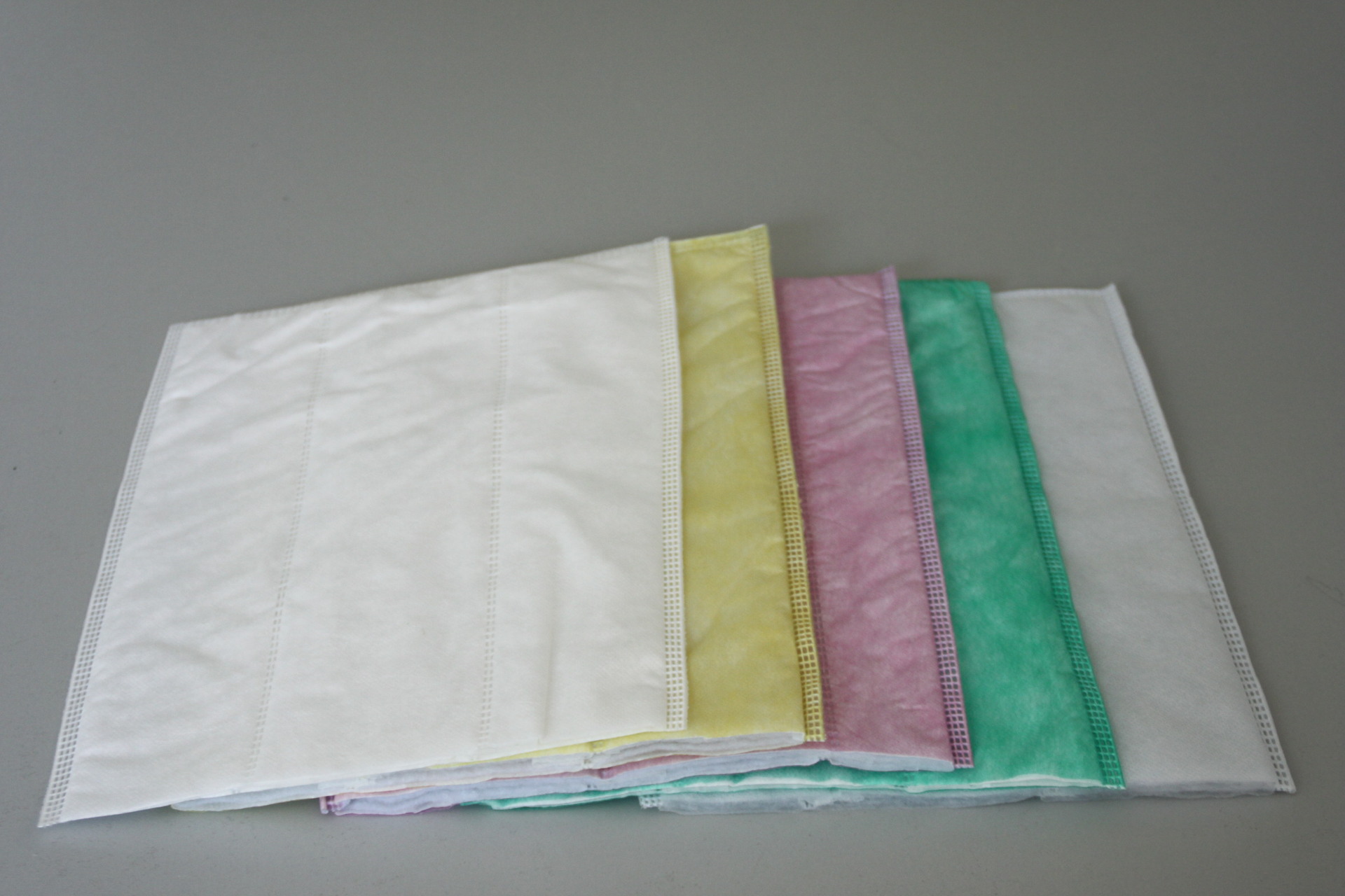 容尘过滤袋中效袋化纤袋片过滤器耗材双组分材质pp袋片过滤棉