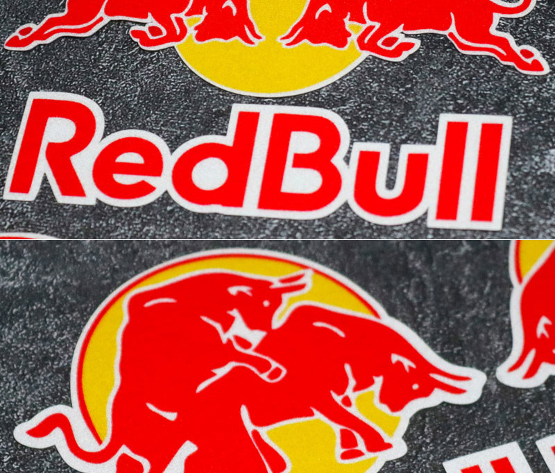 redbull红牛贴纸 摩托车装饰车贴赞助商logo系列反光车贴外贸爆款