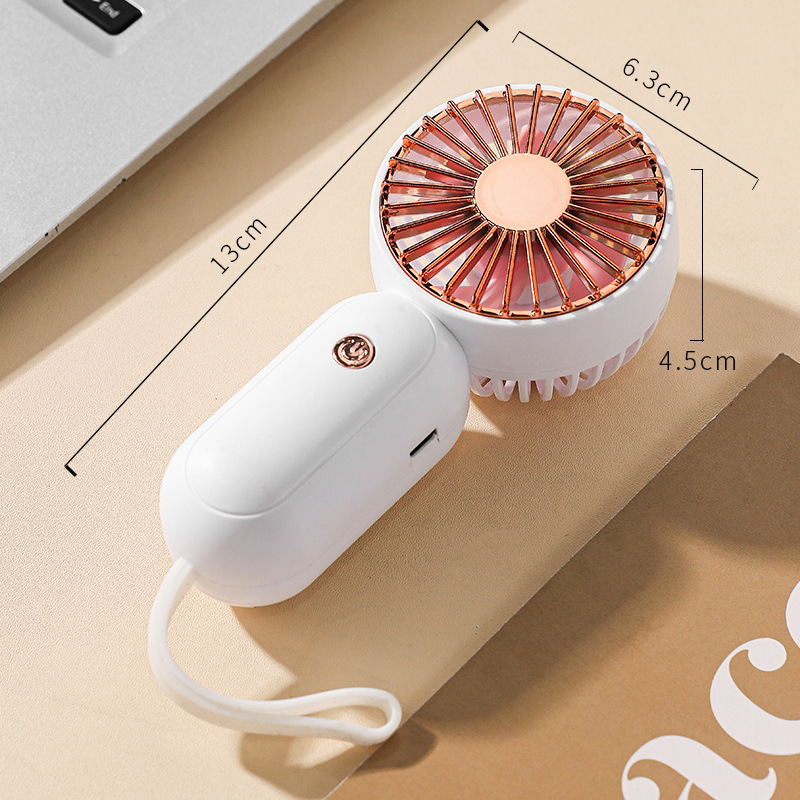 New Handheld Fan Mini USB Fan Long Endurance Portable Creative Gift Printable Logo Little Fan Wholesale