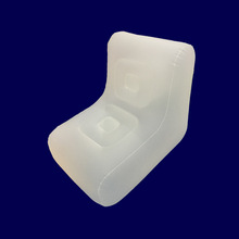 厂家供应PVC充气沙发内胆 布套毛绒玩具充气内胆PVC充气白色弯管