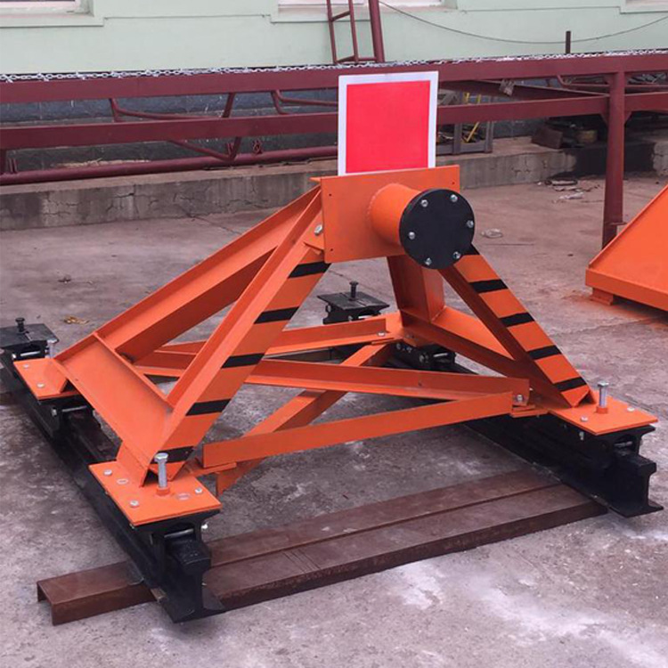 轨道安全设备挡车器矿用列车挡车器固定挡车器制动力大结构合理