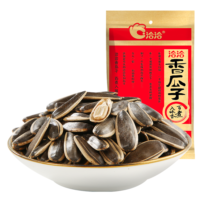 香瓜子办公室解馋休闲零食葵花籽炒货小吃 22g*8包
