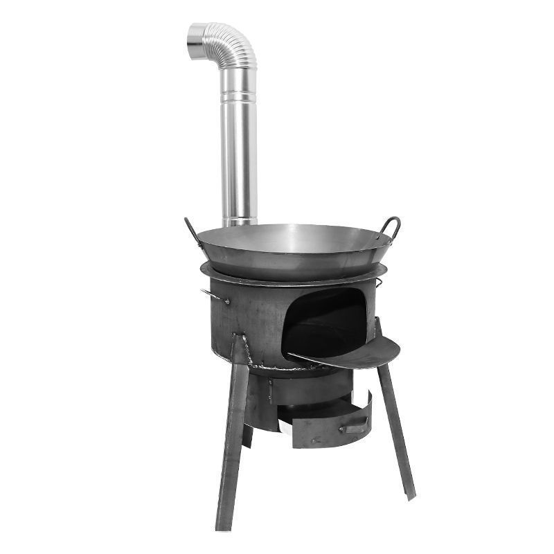 柴火灶农村柴火炉家用烧木柴炉子节能大锅台户外柴火炉灶新款移动