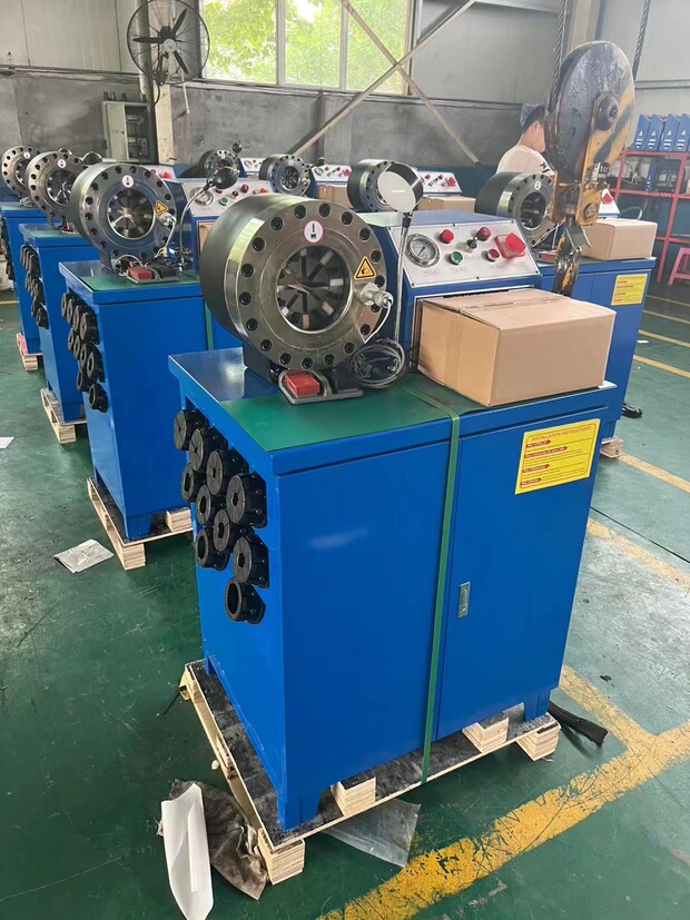 定制高压油管锁管机 扣压机缩口机液压胶管压管机 大棚钢管啤喉机