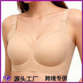 亚马逊爆款Xcutting跨境欧美外贸女式大码薄杯无钢圈文胸舒适内衣