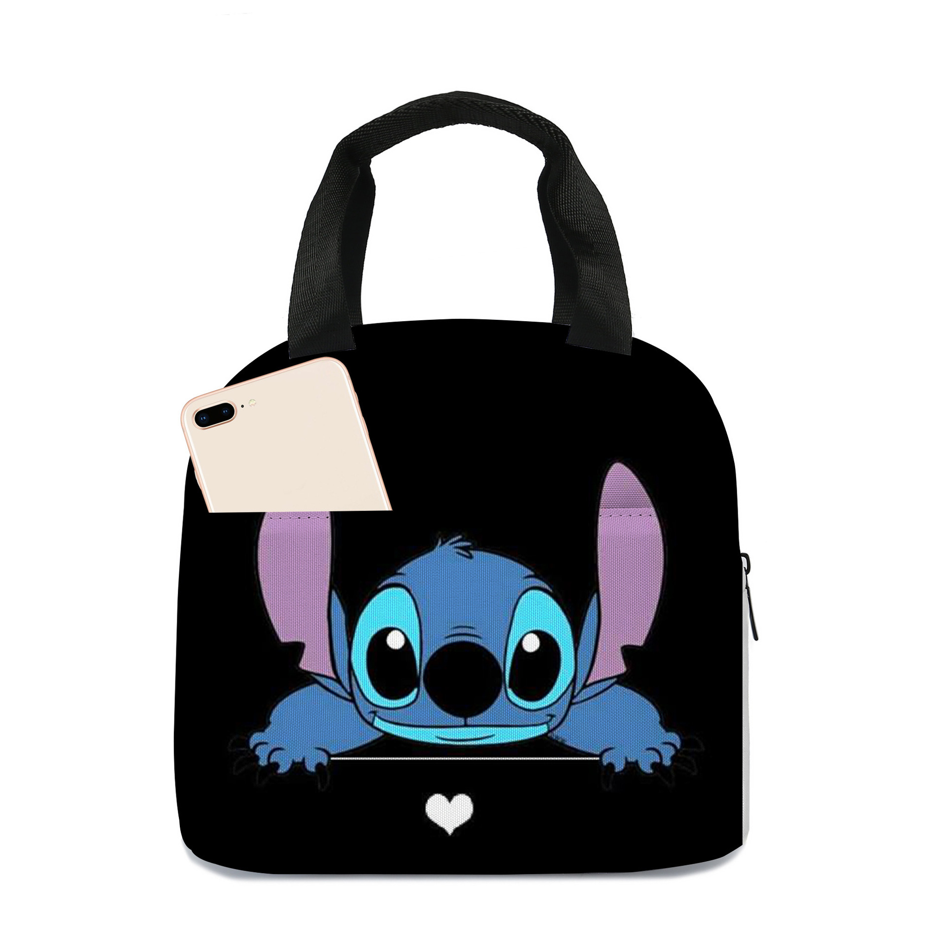 Products in Stock New Cartoon Stitch Stitch Children Lunch Bag Primary School Students Lunch Box Bag Ice Pack