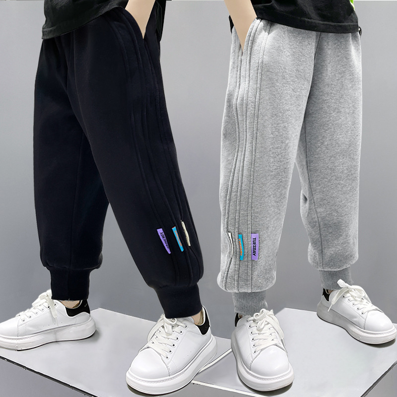 Children's Clothing Wholesale Boys' Pants Spring and Autumn Children and Teens' Track Pants Casual Sweatpants Cotton Pants Children's Trousers Autumn Fashion