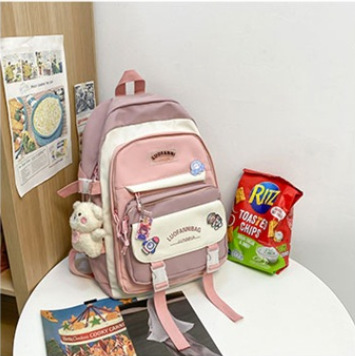 Schoolbag Female Large Capacity Shoulder Bag Summer Ins Style Backpack Primary School Student Grade 3 to Grade 6 Middle School Student Schoolbag