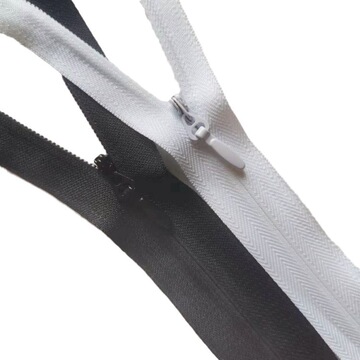现货批发5号隐形闭口拉链服装箱包家纺裙子拉链5号尼龙隐形拉链