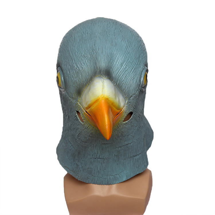 Pigeon Mask Latex Animal Headgear