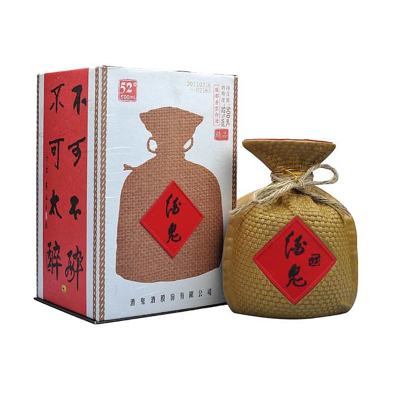 湖南酒鬼酒 52度500ml精品酒鬼无上妙品 收藏礼盒装国产粮食白酒
