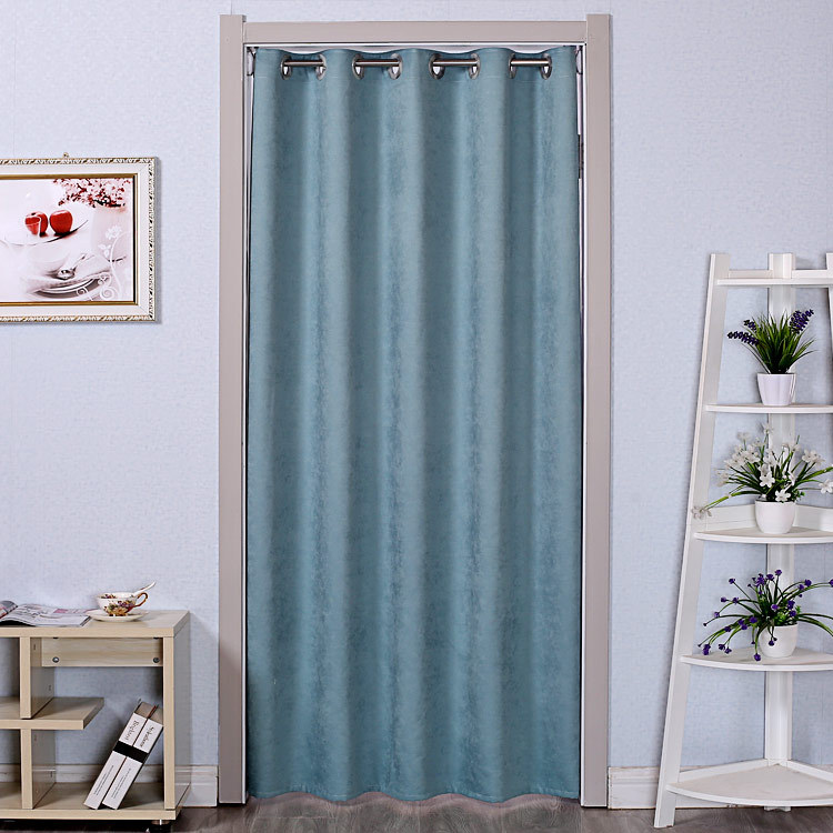 室内门帘卧室家用客厅空调隔热隔断帘布帘子隔断屏风遮挡简易装饰