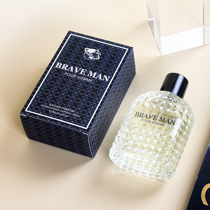 外贸跨境电商勇敢男士香水男高香持久木质香调香水perfume100ml