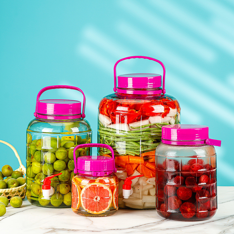 泡酒玻璃瓶专用酒桶带龙头装杨梅空瓶酒罐果酒食品级酒瓶子密封罐