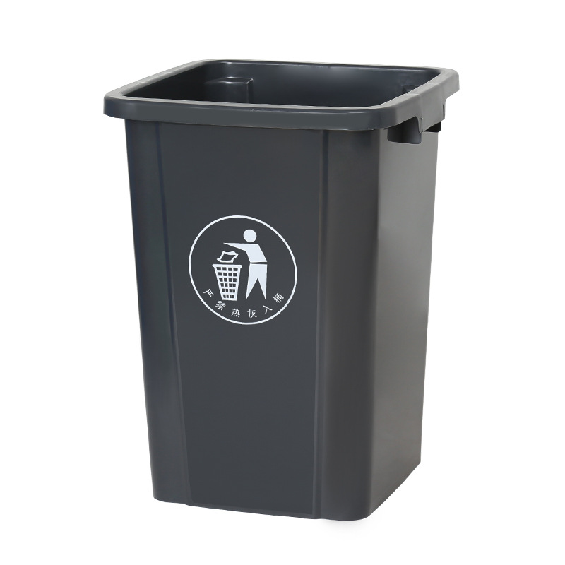 Large trash can lidless commercial kitchen school hotel kitchen waste classification bin manufacturers Item Picture