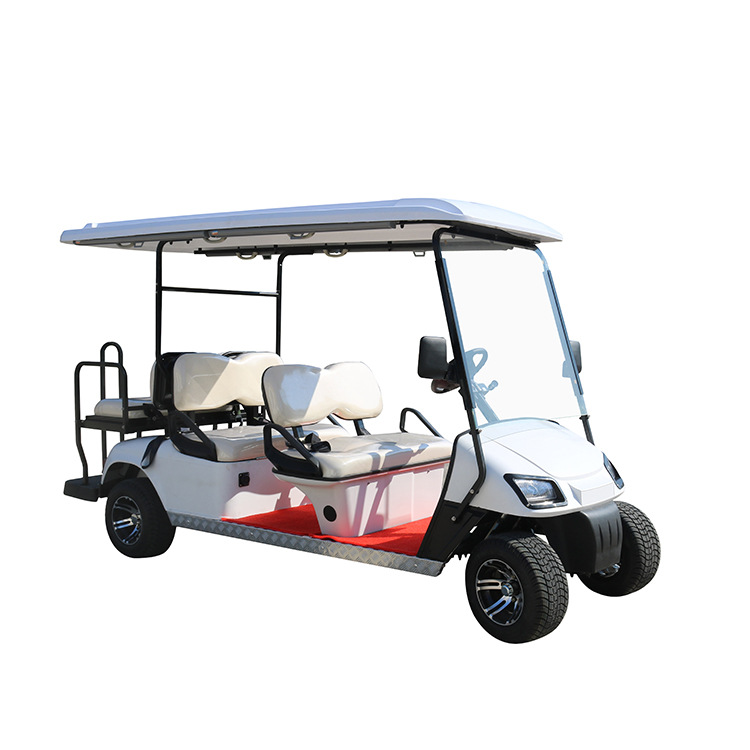 旅游电动巡逻车四轮电瓶车看房车观光车物业公园代步电动车4 2