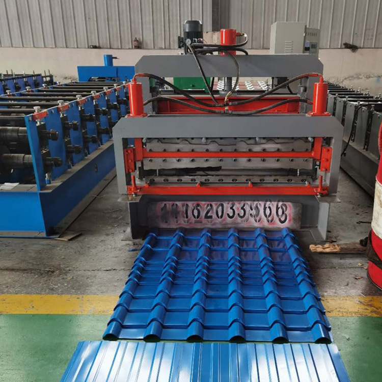 树脂瓦生产线设备 驰恒 竹节琉璃瓦压瓦机 彩钢瓦压瓦机