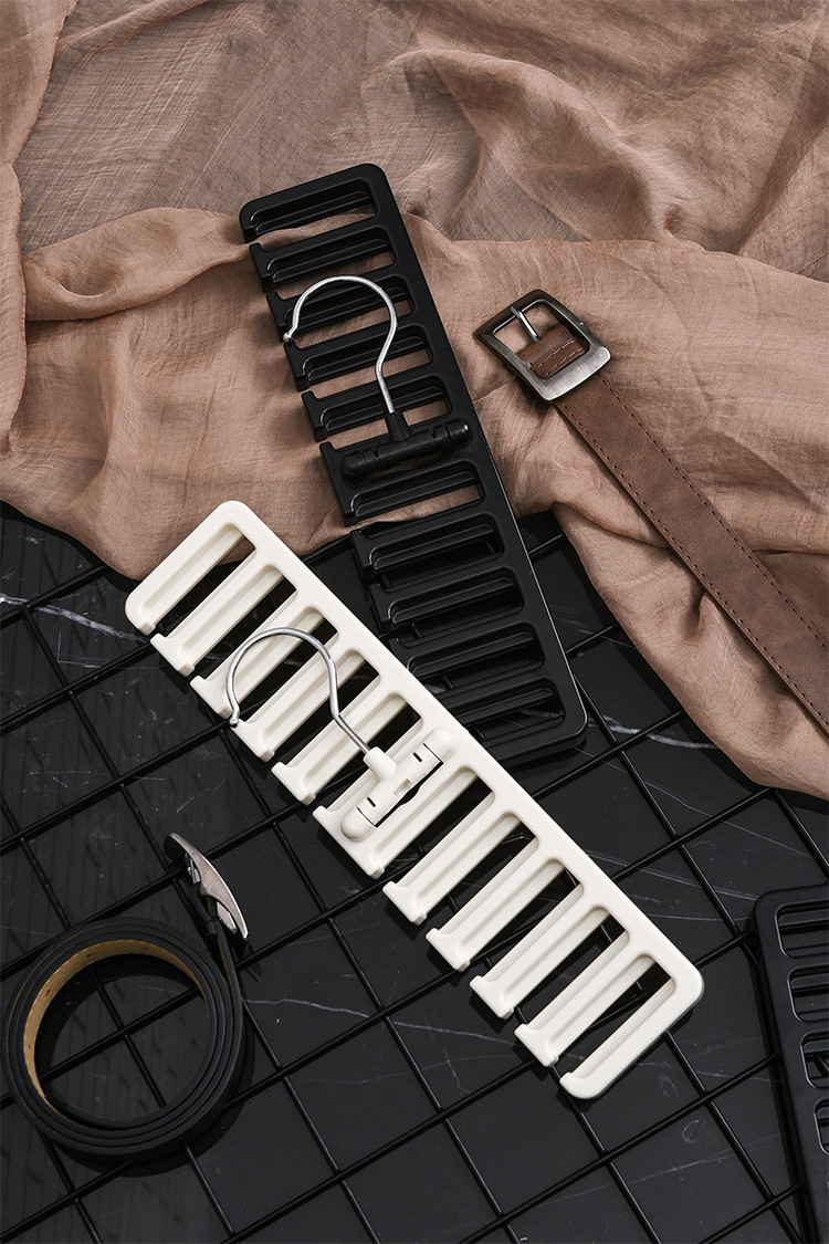 家用皮带收纳神器架挂围巾挂架丝巾领带衣架多功能挂钩腰带领结圈