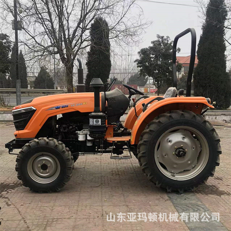 全新英轩604拖拉机 潍柴动力四驱4缸多功能耕地机 高配置拖拉机