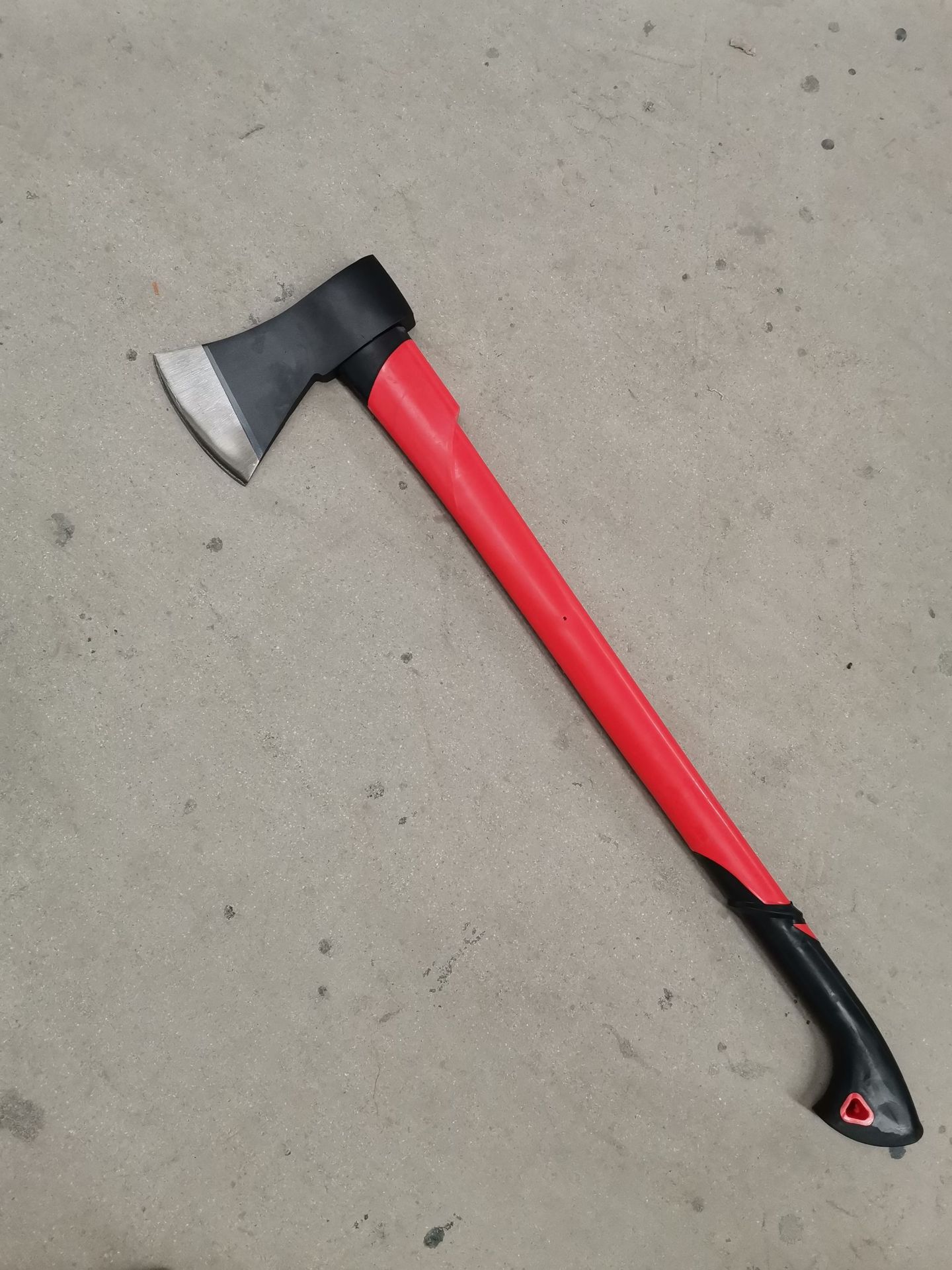 德式高碳钢多用斧子 包塑柄大斧子足重锻打斧头 劈柴斧大手斧