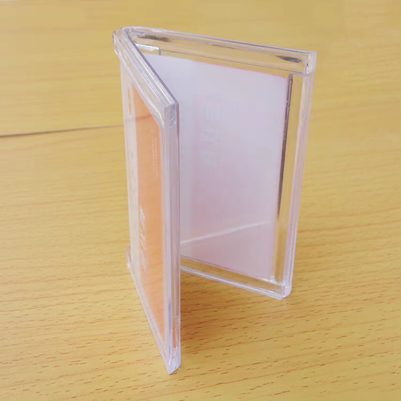 三角形桌牌台卡会议牌小学生姓名牌座位牌透明塑料双面席位牌席卡