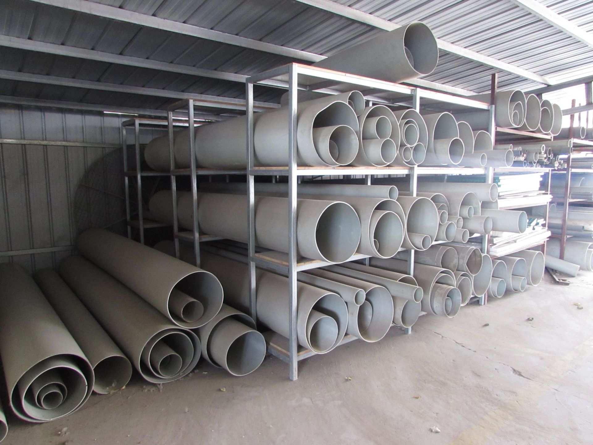 pp管材 聚丙烯pp pp弯头耐酸碱罐塑料管 阻燃防静电 废气通风pp管