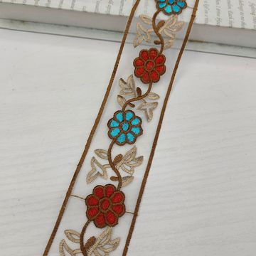 现货民族国风汉服装饰辅料刺绣花边衣领袖口腰带家居配件diy