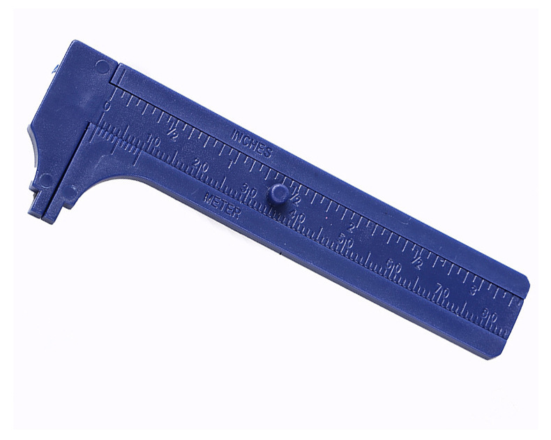 单刻度卡尺游标卡尺 全铜卡尺塑料文玩卡尺 小迷你卡尺测量尺定制