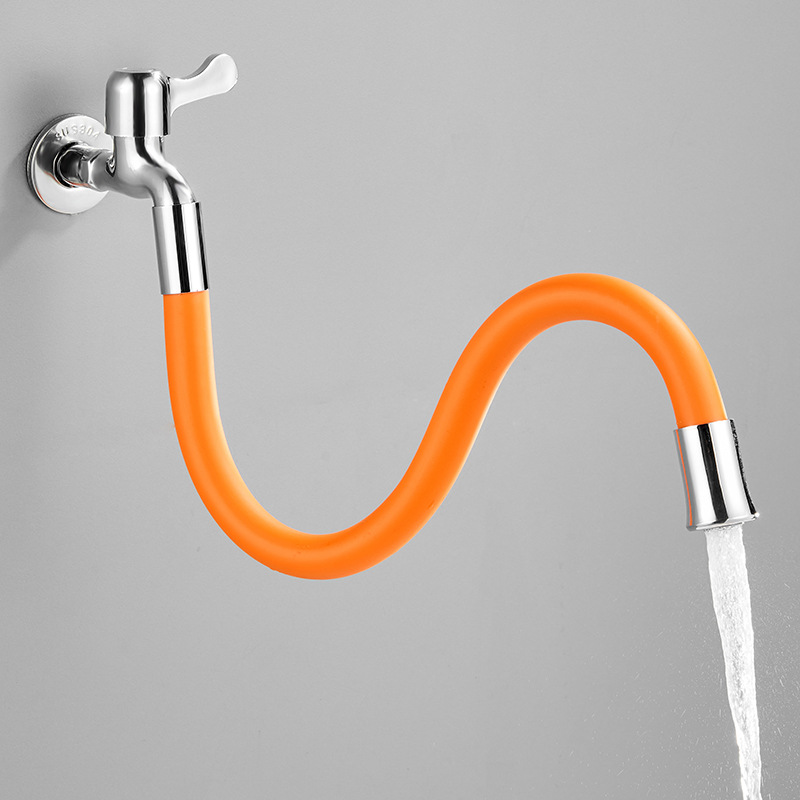 水龙头延长器万向水管接头龙头加长管水龙头万向延伸器可弯曲水嘴