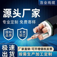 YJV电缆线国标铜芯电力电缆5芯2.5/4/16/35/50平方工程电缆线