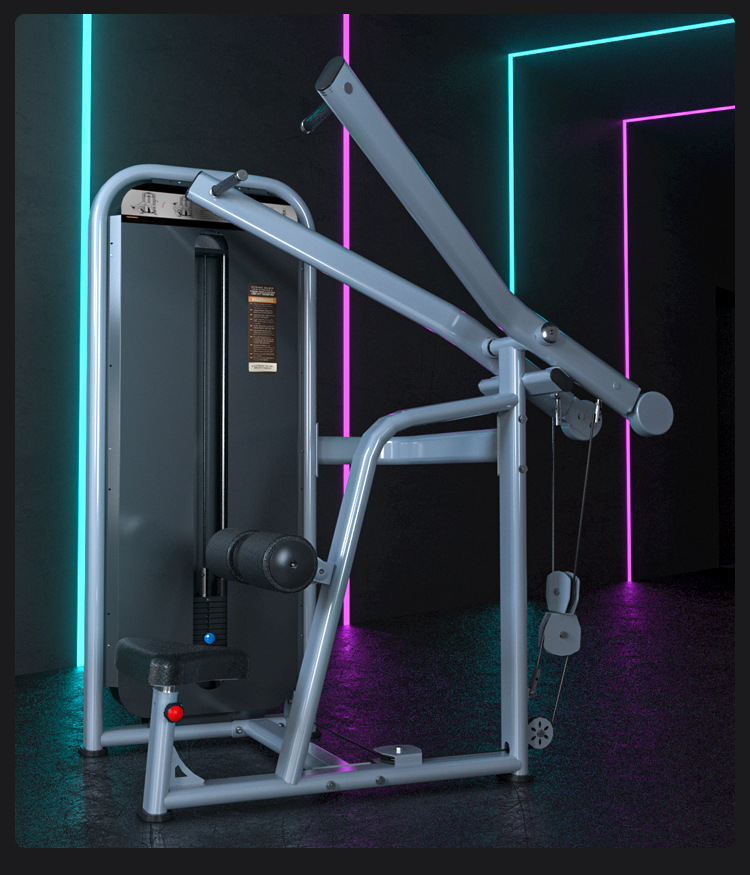 商用健身器材高拉背训练器室内背脊力量器械高位下拉健身房专用
