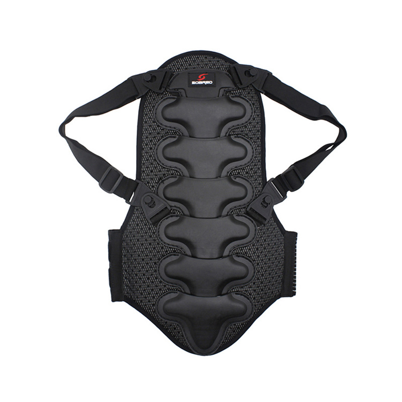 包邮山地车越野护背护腰护脊柱板滑雪单双板双层护甲防摔护具成人